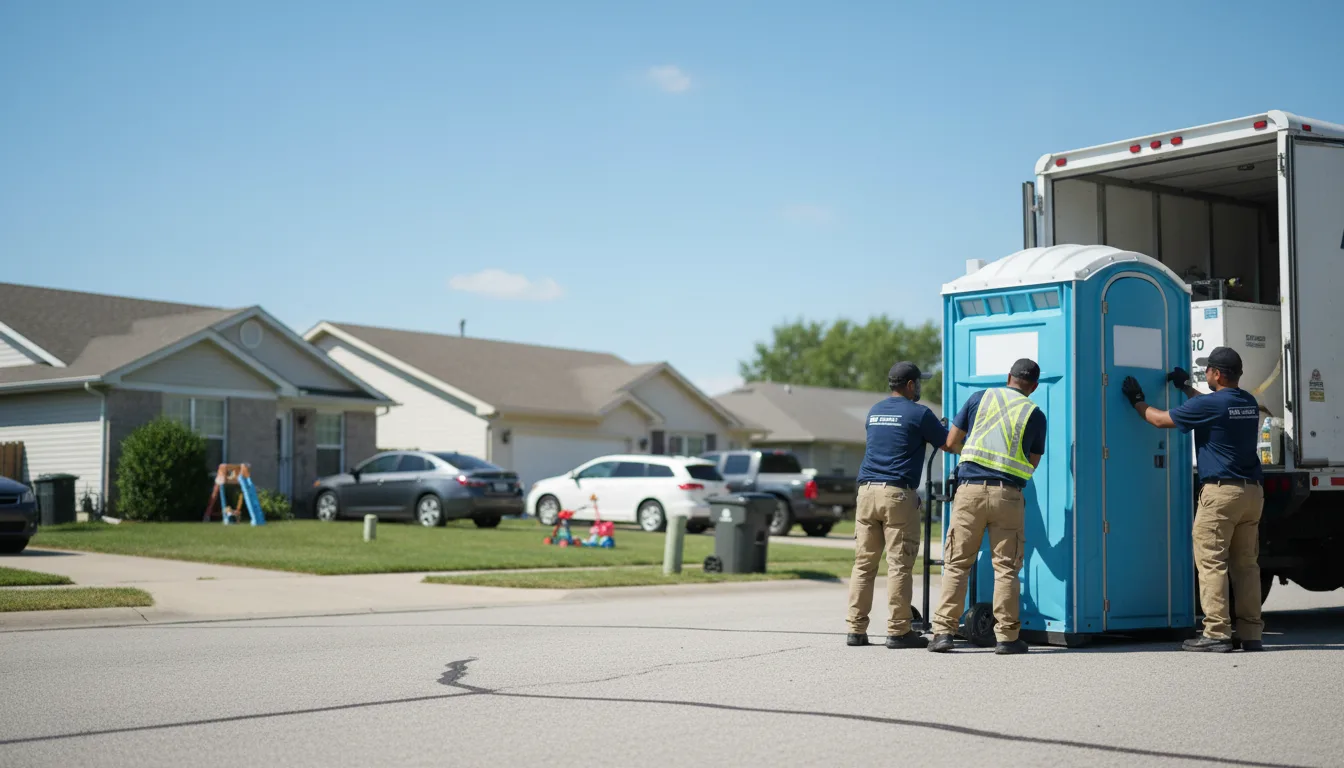 Standard Porta Potty Rentals in Red Oak, OK near me